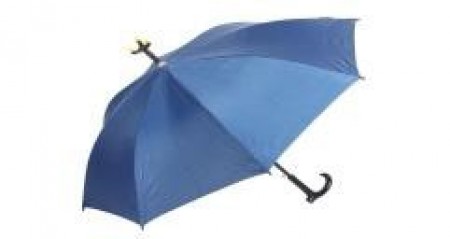 防滑三腳休閒傘 (深藍/深紅)