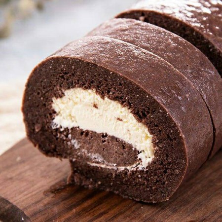 【樸園嚴選】非麵粉無麩質巧克力蛋糕捲